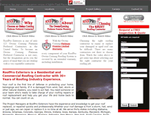 Tablet Screenshot of callroofpro.com
